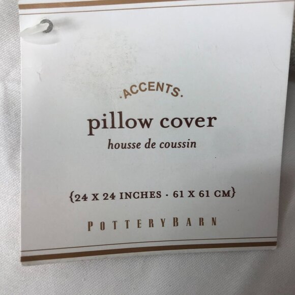 POTTERYBARN ~ ELORA FLORAL LINEN BLEND PILLOW CASE LOT OF 4 ~ 24" - Picture 7 of 7